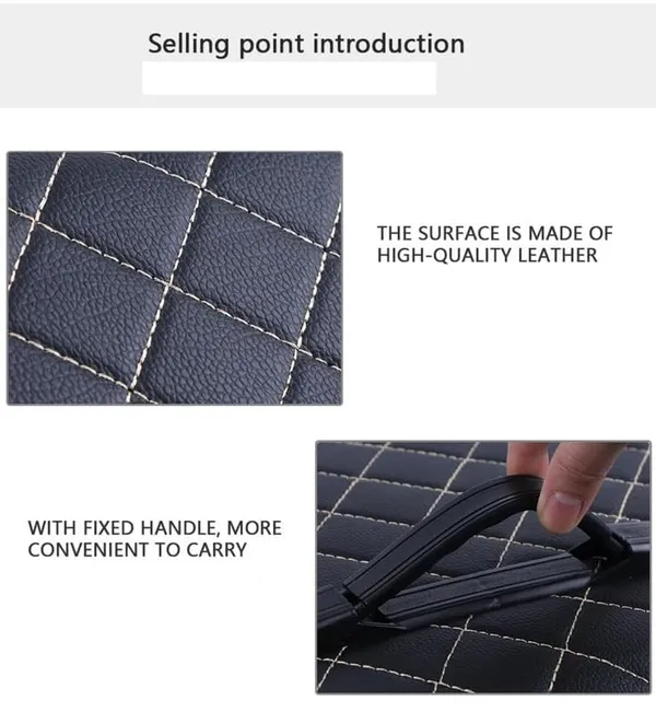 Premium_Foldable_Leather_Car_Trunk_Organizer,_Dual_Compartments,_High-Capacity_Cargo_Storage_Box,_Black_with_White_Stitch
