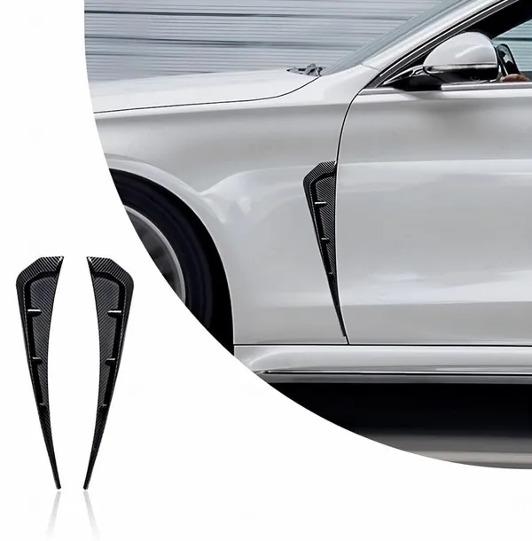 Carbon_Black_Side_Fender_Air_Vents_–_TCM_Sleek_Decorative_Hood_Trim_Stickers_pack_of_2_Compatible_with_All_Cars