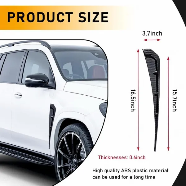 Carbon_Black_Side_Fender_Air_Vents_–_TCM_Sleek_Decorative_Hood_Trim_Stickers_pack_of_2_Compatible_with_All_Cars