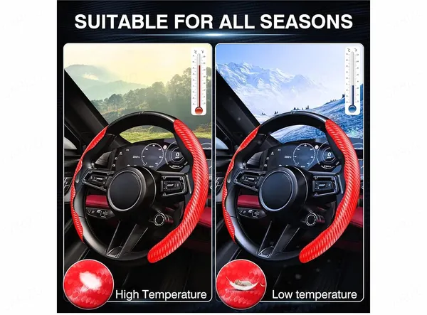 Carbon_Fiber_Red_Pattern_Steering_Wheel_Cover,_Men'S_And_Women'S_Safe_And_Non-Slip_Car_Accessory_Compatible_With_All_Cars