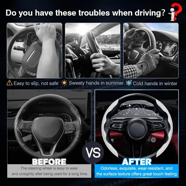 Carbon_Fiber_White_Pattern_Steering_Wheel_Cover,_Men'S_And_Women'S_Safe_And_Non-Slip_Car_Accessory_Compatible_With_All_Cars