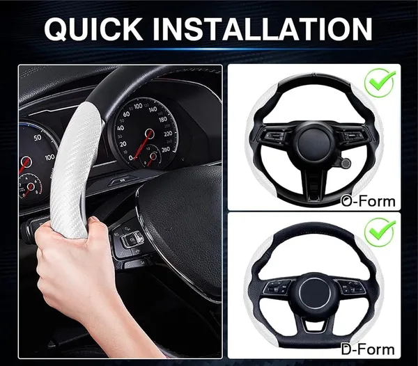 Carbon_Fiber_White_Pattern_Steering_Wheel_Cover,_Men'S_And_Women'S_Safe_And_Non-Slip_Car_Accessory_Compatible_With_All_Cars