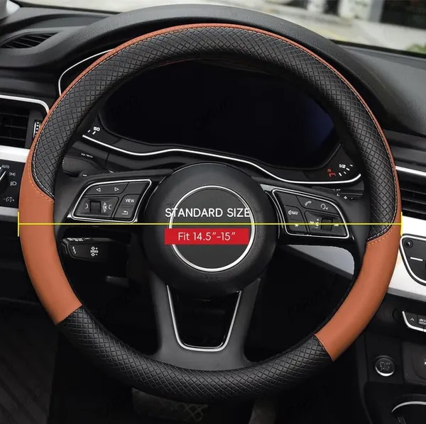 Comfygrip_Steering_Wheel_Cover_Black_&_Brown,_Antislip_Grip,_Odourless_Material,_Sporty_Premium_Look