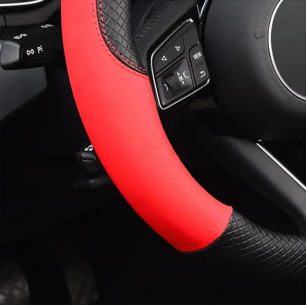 Comfygrip_Steering_Wheel_Cover_Black_&_Red,_Antislip_Grip,_Odourless_Material,_Sporty_Premium_Look