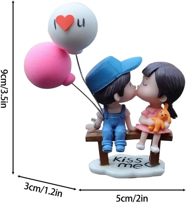 Cute_Cartoon_Couple_Dashboard_Ornament_–_Miniature_Balloon_Figurine_Decoration,_Fairy_Tale_Bonsai_Style_(Blue_&_Orange)