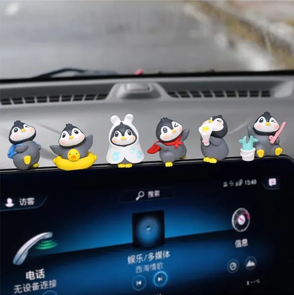 Cute_Penguin_Car_Dashboard_Figurines_–_Set_of_6_Mini_Cartoon_Ornaments_for_Adorable_Interior_Decor