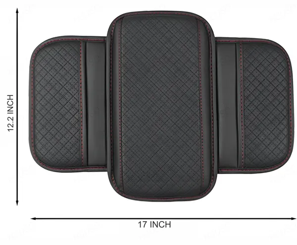 Foldable_Black_PU_Leather_Armrest_Cushion_–_Soft_Elbow_Support_with_Side_Storage_for_Car_Console_–_Anti-Slip_Comfort_for_Long_Drives