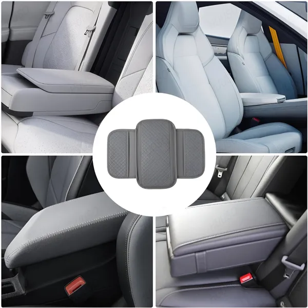 Foldable_Grey_PU_Leather_Armrest_Cushion_–_Soft_Elbow_Support_with_Side_Storage_for_Car_Console_–_Anti-Slip_Comfort_for_Long_Drives