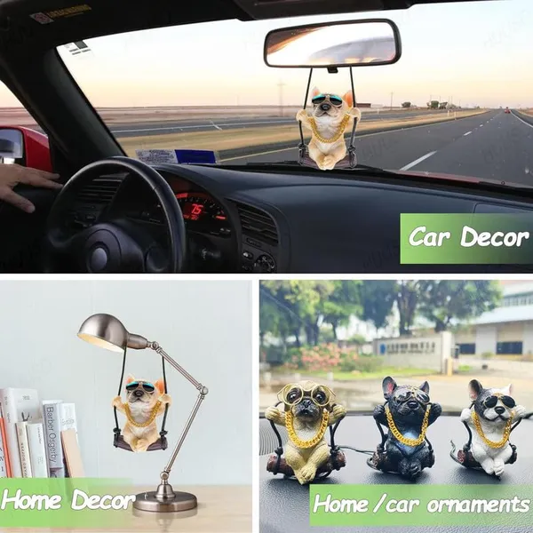 French_Bulldog_Car_Hanging_Ornament_–_Cute_Rearview_Mirror_Decor_for_Car,_Home_&_Office_–_Adorable_White_Dog_Accessory