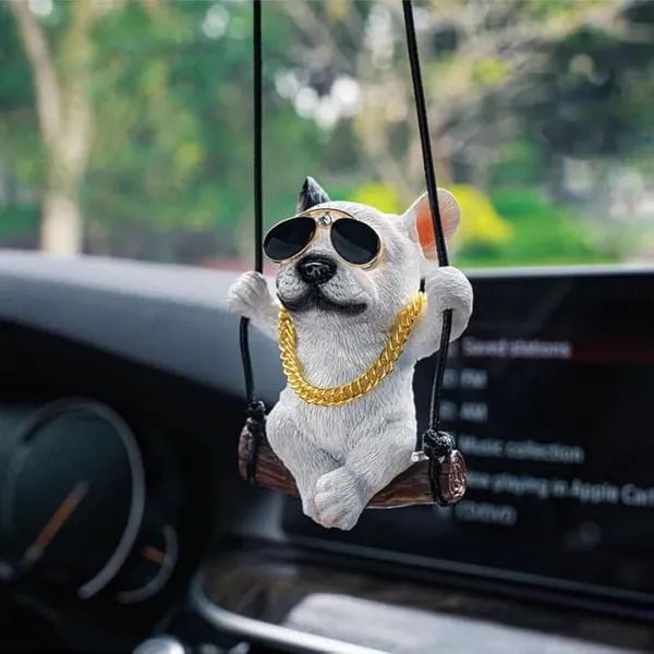 French_Bulldog_Car_Hanging_Ornament_–_Cute_Rearview_Mirror_Decor_for_Car,_Home_&_Office_–_Adorable_White_Dog_Accessory