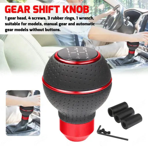 Gear_Shift_Knob_For_Manual_Transmission,_Momo_Silicone_Red,_Smooth_Shifts,_High_Comfort_Gear_Lever_Shifter_Knob_With_Installation_Kit