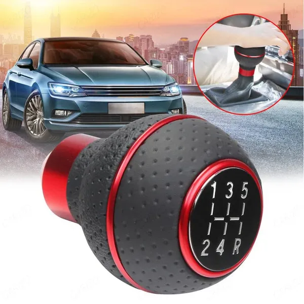 Gear_Shift_Knob_For_Manual_Transmission,_Momo_Silicone_Red,_Smooth_Shifts,_High_Comfort_Gear_Lever_Shifter_Knob_With_Installation_Kit