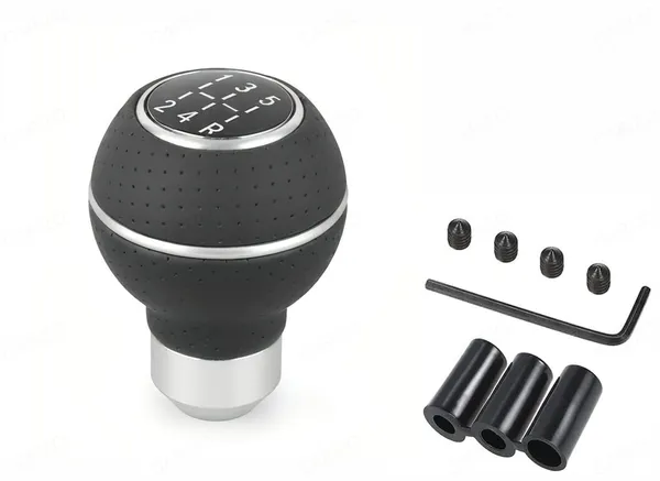 Gear_Shift_Knob_For_Manual_Transmission_Momo_Silicone_Silver,_Smooth_Shifts,_High_Comfort_Gear_Lever_Shifter_Knob_With_Installation_Kit