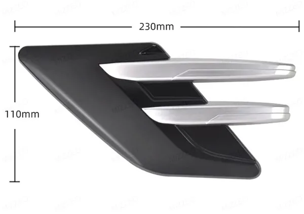 2-Pack_Black_Fls_Wing_Design_Car_Hood_Vent_Scoop,_Universal_Air_Intake_Grille_For_Exterior_Styling_Compatible_With_All_Cars