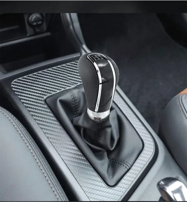 5_Speed_Manual_Car_Gear_Shift_Knob_with_Installation_Kit,_Black