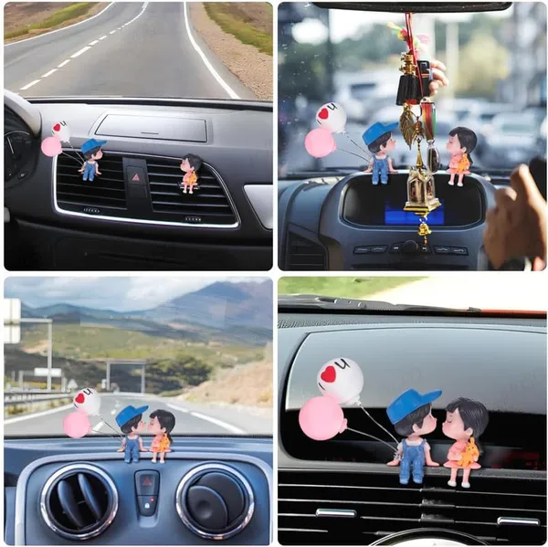 Cute_Cartoon_Couple_Dashboard_Ornament_–_Miniature_Balloon_Figurine_Decoration,_Fairy_Tale_Bonsai_Style_(Blue)