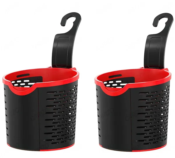 2-Pack_Car_Backseat_Organizer_Hooks_–_Storage_Basket_&_Headrest_Hangers_–_Interior_Trim_Bucket_for_Bags_&_Accessories_(Black_&_Red)