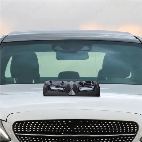 Car_Stylish_Durable_And_Decorative_Air_Flow_Intake_Transformer_Bonnet_Hood_Vent_Black_Compatible_With_All_Cars