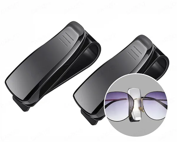 2-Pack_Car_Sun_Visor_Glasses_Holder_Clip_–_Secure,_Scratch-Free_Eyeglass_&_Sunglass_Mount_–_Easy_Install,_Universal_Fit_(Black)