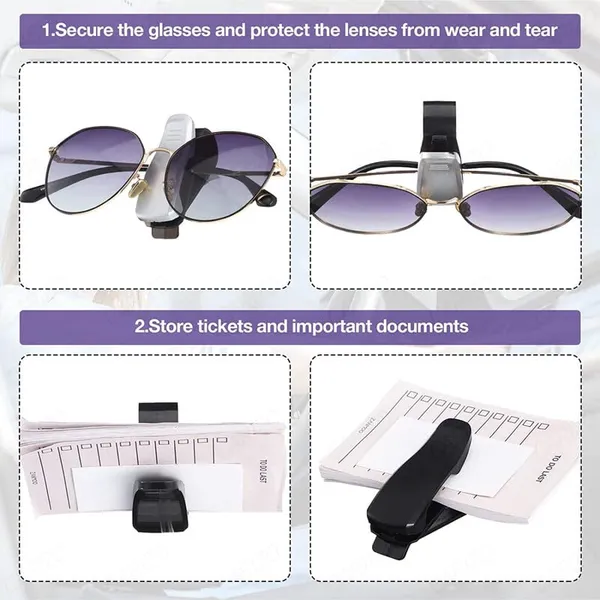 2-Pack_Car_Sun_Visor_Glasses_Holder_Clip_–_Secure,_Scratch-Free_Eyeglass_&_Sunglass_Mount_–_Easy_Install,_Universal_Fit_(Black)