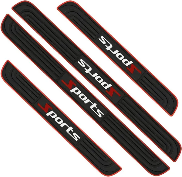 Sports_Door_Sill_Protectors_–_Pack_of_4_Black_&_Red_Scuff_Guards_–_Universal_Fit_Step_Panel_Cover_for_All_Cars