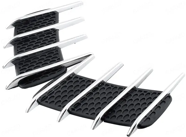 Fender_Scoop_Car_Side_Vent_(Pack_Of_2)_Universal_Air_Intake_Grille_Inlet_Trim_Decor_Cover_Abs_Air_Vent_Car_Accessory_(4_Line_Stroke)