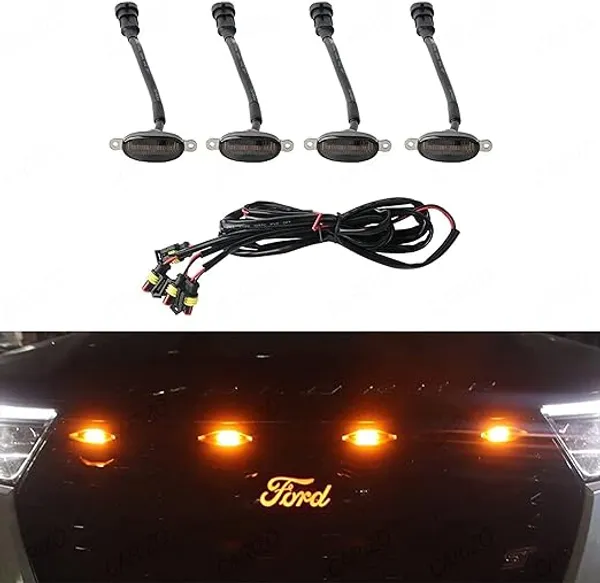 Led_Auto_Front_Grille_Lights_For_Decoration_(Pack_Of_4)_Safety_Compatible_With_All_Cars,_Suvs_&_Jeeps_(Smoke_Shell_With_Amber_Yellow_Light)
