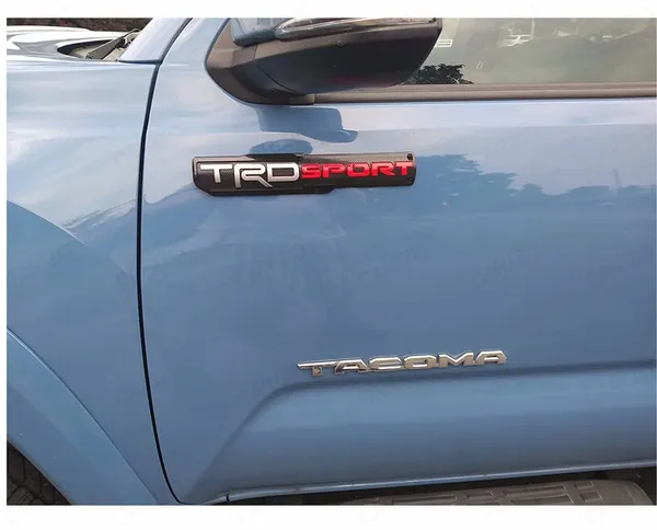_Premium_3D_TRD_Sports_Emblem_Badge_for_Car_–_Black_&_Red_Adhesive_Logo_Decal_for_Side_Fender,_Rear_Trunk,_or_Hood_–_Waterproof,_Durable_Auto_Accessory_(Pack_of_1)