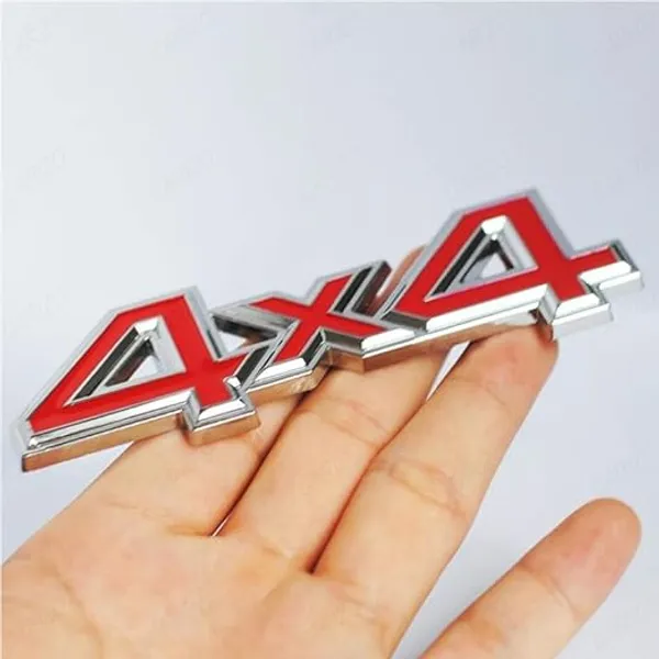 Premium_Zinc_Alloy_Badge,_3D_Premium_Car_Side_Fender_Rear_Trunk_(Design:_4_x_4,_Silver_&_Red)_Emblem_Logo_Badge_Decals