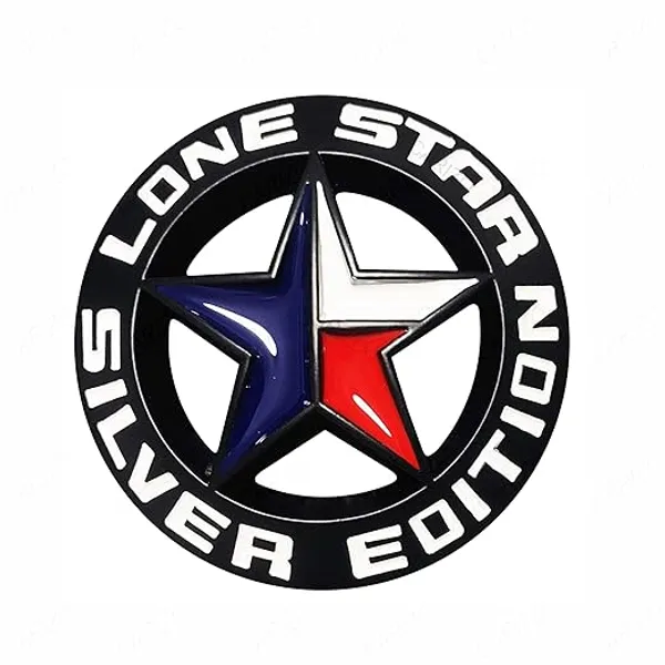 Premium_Zinc_Alloy_Badge,_3D_Premium_Car_Side_Fender_Rear_Trunk_(Design:_Silver_Lone_Star_Edition,_Black)_Emblem_Logo_Badge_Decals