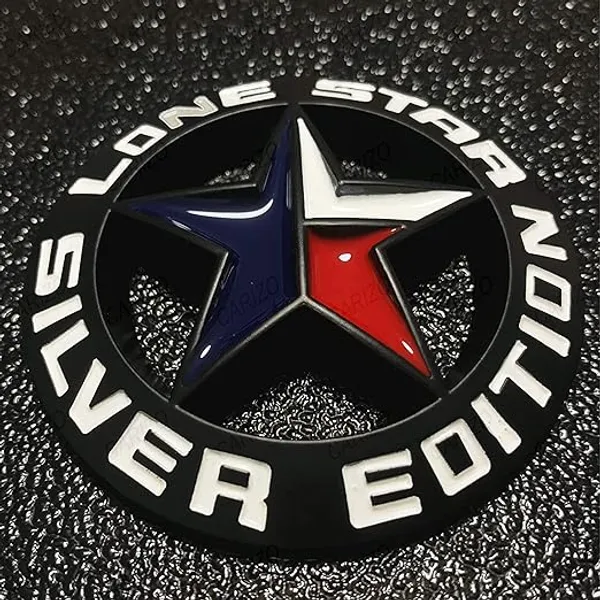 Premium_Zinc_Alloy_Badge,_3D_Premium_Car_Side_Fender_Rear_Trunk_(Design:_Silver_Lone_Star_Edition,_Black)_Emblem_Logo_Badge_Decals