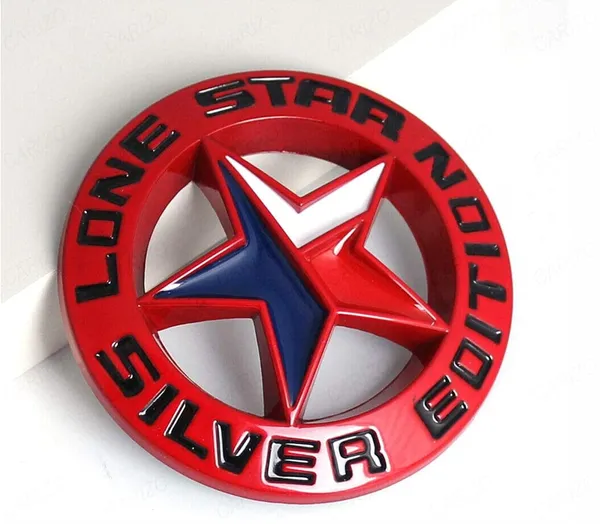 Premium_Zinc_Alloy_Badge,_3D_Premium_Car_Side_Fender_Rear_Trunk_(Design:_Silver_Lone_Star_Edition,_Red)_Emblem_Logo_Badge_Decals