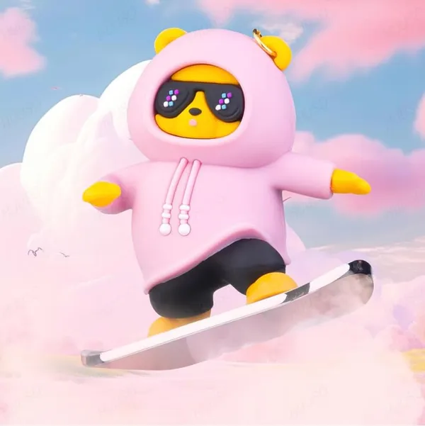 Skateboarding_Bear_Car_Ornament_Skater_Bear_Sliding_Dashboard_Decoration_For_Car_Interior,_Perfect_Surfing_Bear_Gift_(Pink)