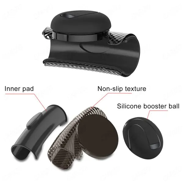 Steering_Wheel_Knob_Spinner_3R-2151_Black,_360Â°_Rotation,_Silicone,_Power_Save_Turn_Ball_Booster_With_Steering_Grip_Compatible_With_All_Cars