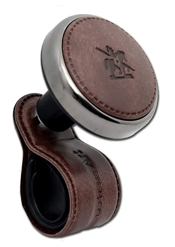 Steering_Wheel_Spinner_Knob,_Auxiliary_Booster_for_All_Cars,_Dark_Brown