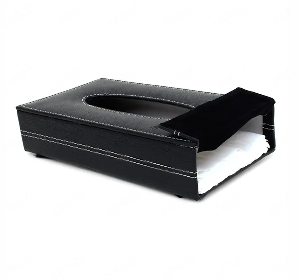 Tissue_Box_Cover_Rectangular_Pu_Leather_Facial_Tissue_Napkin_Dispenser_Box_Holder_For_Car_Black