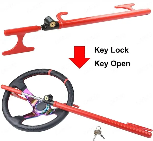 Universal_Security_Travel_Locking_Anti-Theft_Steering_Wheel_Lock_(Cq-6088)_Handbrake_Lock_Adjustable_Twin_Hooks_Lock_Security