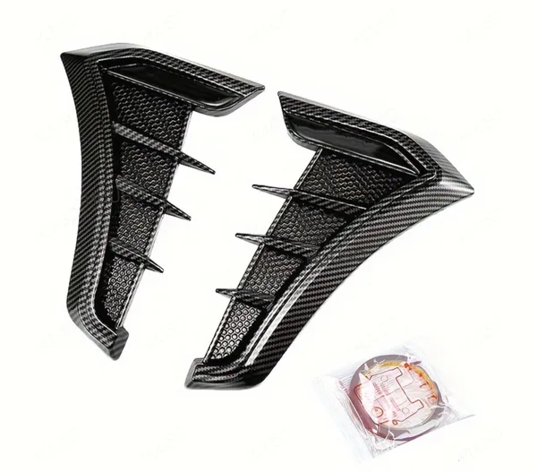 2-Pack_Carbon_Black_Sports_Car_Air_Vent_Trim_Hd-717,_Sleek_Decorative_Fender_Stickers_For_Exterior_Styling_Compatible_With_All_Cars