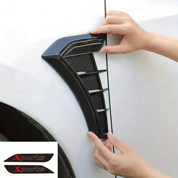 2-Pack_Carbon_Black_Sports_Car_Air_Vent_Trim_Hd-717,_Sleek_Decorative_Fender_Stickers_For_Exterior_Styling_Compatible_With_All_Cars
