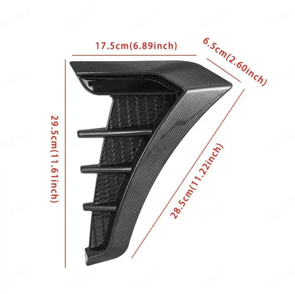 2-Pack_Carbon_Black_Sports_Car_Air_Vent_Trim_Hd-717,_Sleek_Decorative_Fender_Stickers_For_Exterior_Styling_Compatible_With_All_Cars