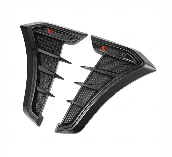 2-Pack_Carbon_Black_Sports_Car_Air_Vent_Trim_Hd-717,_Sleek_Decorative_Fender_Stickers_For_Exterior_Styling_Compatible_With_All_Cars