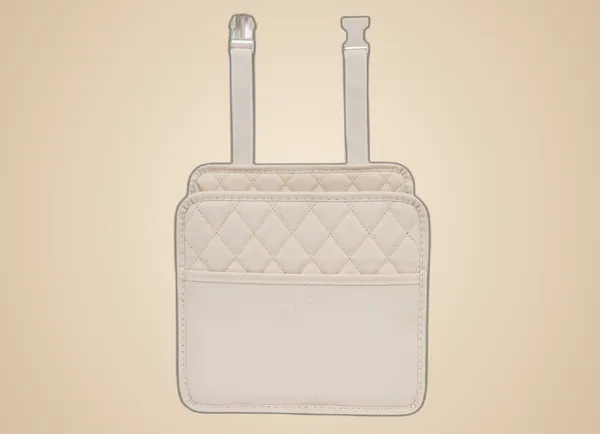 Car_Back_Seat_Pocket,_Beige_Multi-Functional_Storage_Bag,_Trash_Can,_Waterproof,_Stain_Resistant,_Convenient_Goods,_Space_Saving_Compatible_With_All_Cars