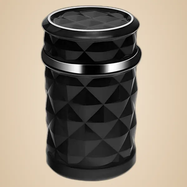 Car_Ashtray_With_Lid,_Smell_Proof_And_Portable_Diamond_Black_Ashtray,_Smokeless_Ciqarette_Ashtray_Cup_Holder,_Auto_Dustbin_Trash_Compatible_With_All_Cars
