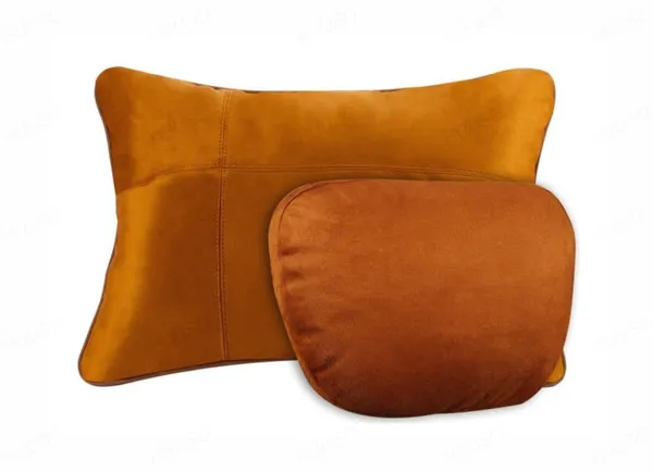 Headrest_Waist_Cushion_Set_Tan,_Maybach_Design_Super_Soft_Car_Headrest_(2_Pc)_&_Pillow_Lumbar_Support_(2_Pc)_Compatible_With_All_Cars_&_Suv's