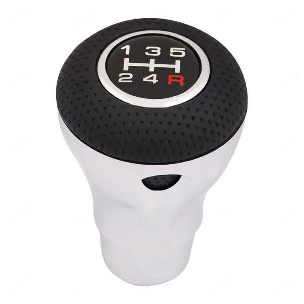Car_5_Speed_Manual_Transmission_Gear_Shift_Knob_Dynodrive_Black_With_4_Adapters,_Screws_And_Allen_Key