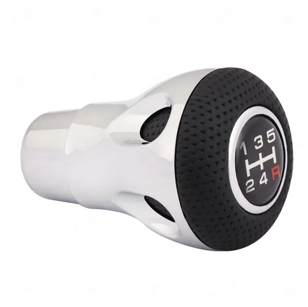 Car_5_Speed_Manual_Transmission_Gear_Shift_Knob_Dynodrive_Black_With_4_Adapters,_Screws_And_Allen_Key
