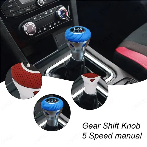 Car_5_Speed_Manual_Transmission_Gear_Shift_Knob_Dyno_Drive_Blue_With_4_Adapters,_Screws_And_Allen_Key