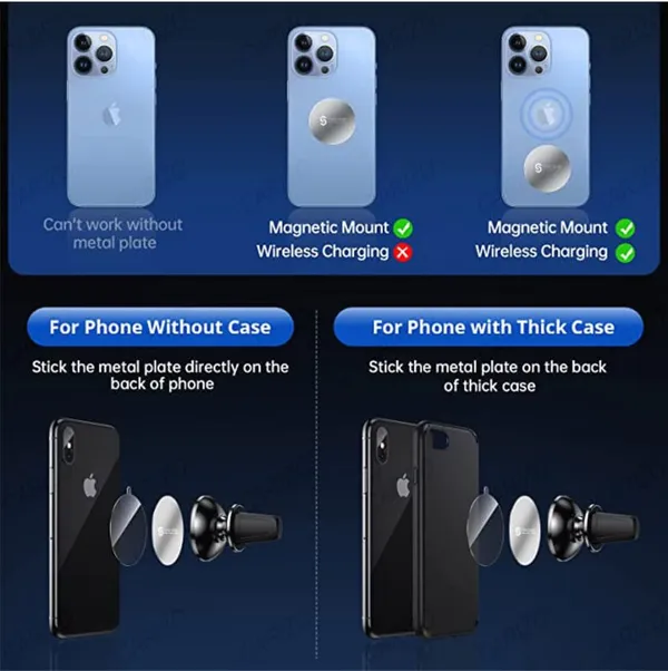 Magnetic_Air_Vent_Phone_Car_Mount_–_Secure_Grip_with_Fast_Snap_Technology_–_360°_Rotation_&_One-Hand_Operation_–_Compact,_Easy_Install_for_All_Vehicles