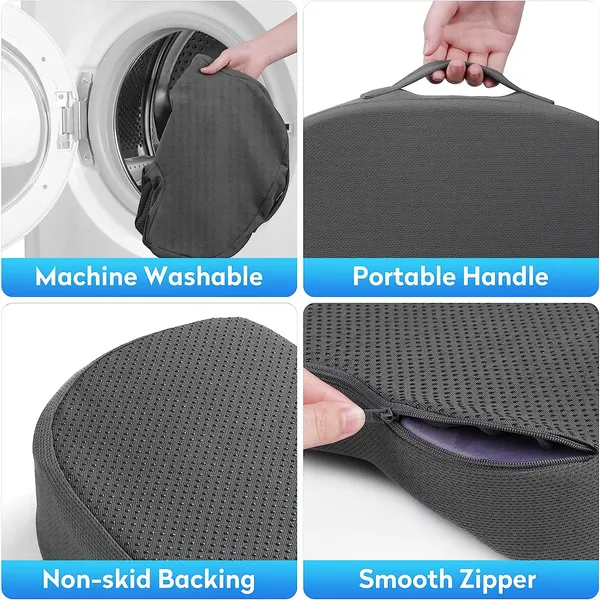 Memory_Foam_Seat_Cushion_–_Orthopedic_Tailbone_Pain_Relief_&_Posture_Support_Pillow_with_Breathable_Black_Mesh_Cover_for_Office,_Car,_and_Travel