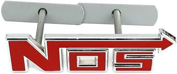 NOS_3D_Metallic_Alloy_Front_Grill_Emblem_Badge_–_Silver_&_Red_|_Premium_Car_Exterior_Decoration